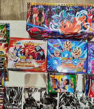 Lote Dragón ball super card game