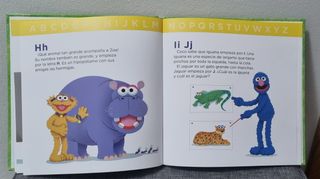 Juega aprende Barrio Sésamo. Abecedario animal