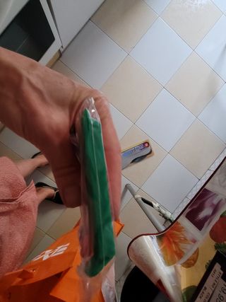 Molde magdalenas/pinzas cerrar bolsas