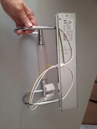 Lámpara espejo baño