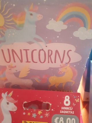 cromos unicorns panini