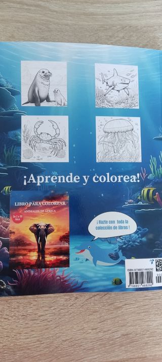Libro para pintar niños y adultos