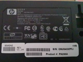 Switch PC portátil hp