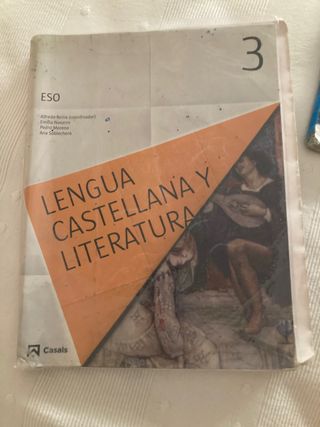 lengua castellana y literatura 3 ESO