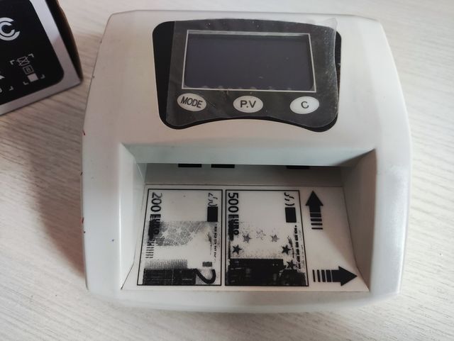 Detector Billetes Falsos (solo Euros €)