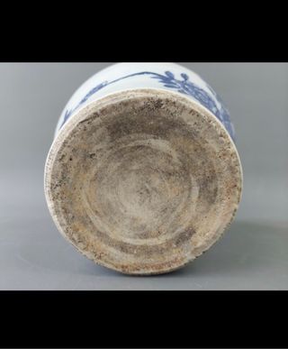 Jarron de porcelana china.Finales del S.XIX
