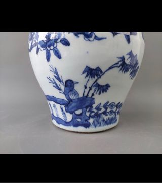 Jarron de porcelana china.Finales del S.XIX