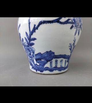 Jarron de porcelana china.Finales del S.XIX