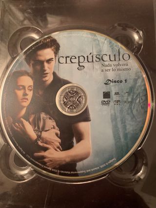 2 " DVD y LIBRO " CREPÚSCULO "