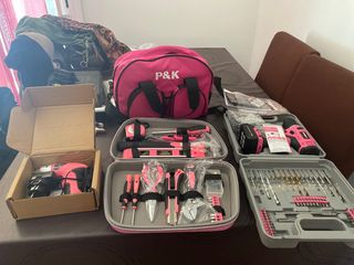 herramientas bricolaje "pink"