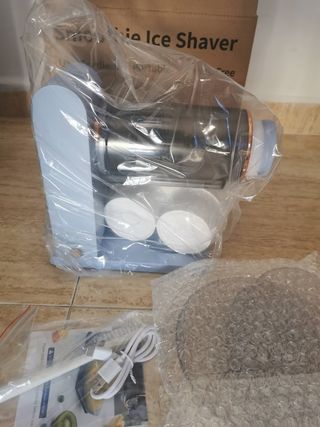 Picadora de hielo y máquina para hacer granizado