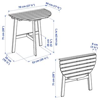 Mesa y sillas jardin