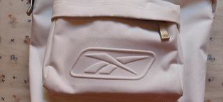 Reebok mini mochila blanca deportiva