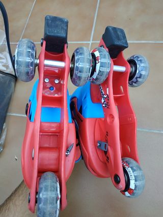 Patines de 3 ruedas