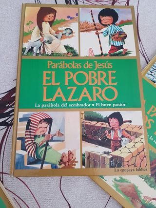 Lote 4 Libros sobre parabolas para niños