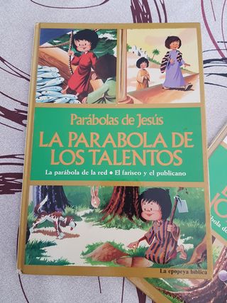 Lote 4 Libros sobre parabolas para niños