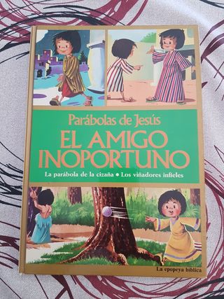 Lote 4 Libros sobre parabolas para niños
