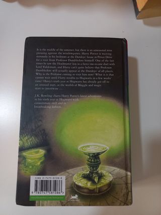 Libro de Harry Potter