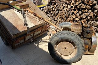 Motocultor Pascuali Lombardini.