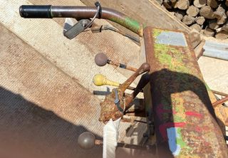 Motocultor Pascuali Lombardini.