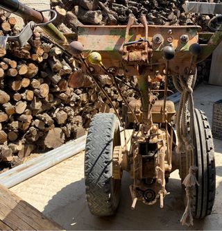 Motocultor Pascuali Lombardini.