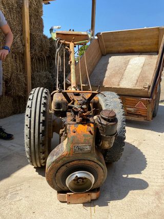 Motocultor Pascuali Lombardini.