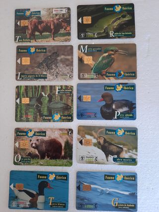 Tarjetas telefónicas