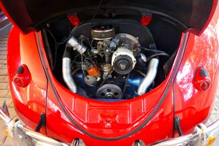 Volkswagen Beetle (Escarabajo) OVAL de 1957.