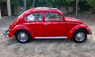 Volkswagen Beetle (Escarabajo) OVAL de 1957.