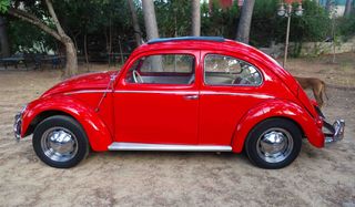 Volkswagen Beetle (Escarabajo) OVAL de 1957.
