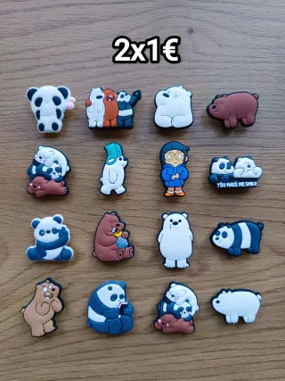 Accesorios CROCS  2x1€