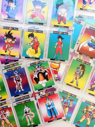 DRAGON BALL 1ra COLECCION DE CARTAS COMPLETA!