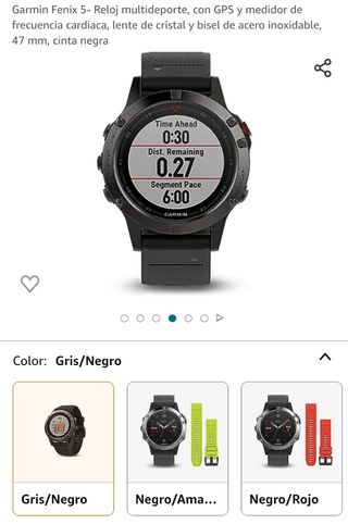 Reloj deportivo GARMIN FENIX 5X