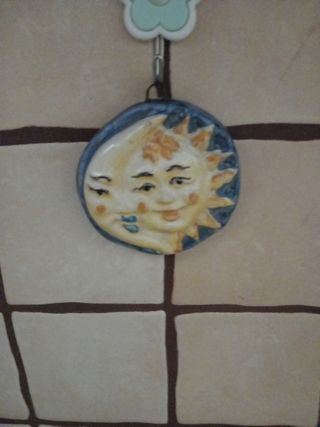 ceramica Caltagirone sole e luna