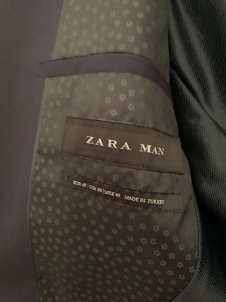 Traje de Zara Men azul marino
