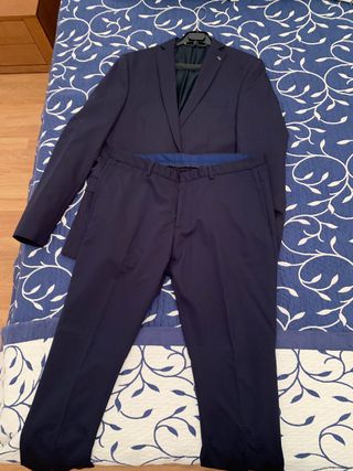 Traje de Zara Men azul marino