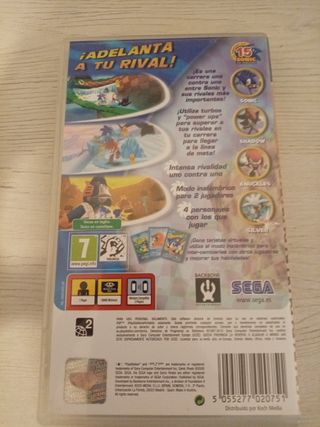 Sonic rivals psp
