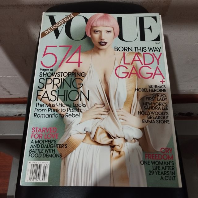 Lady gaga revista Vogue born this way