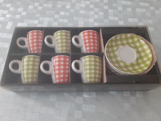 Juego café porcelana