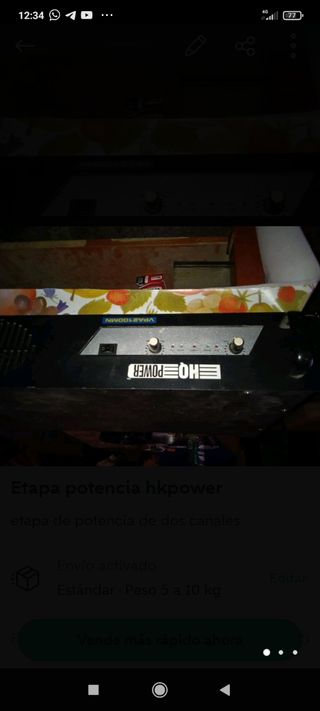 Amplificador & altavoces