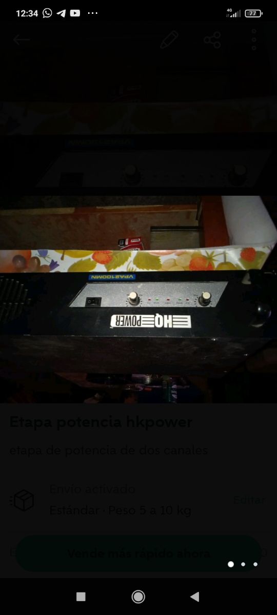 Amplificador & altavoces