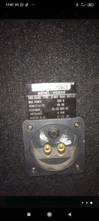 Amplificador & altavoces