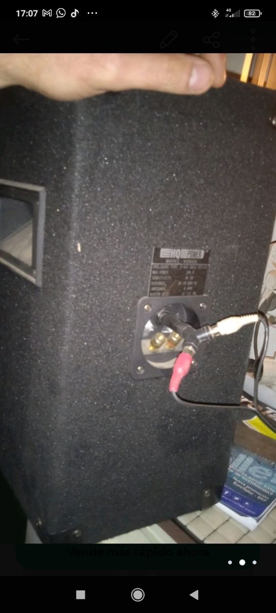 Amplificador & altavoces