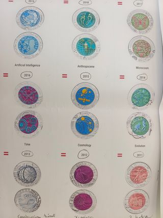 Colección plata Niobio Austria  OPORTUNIDAD