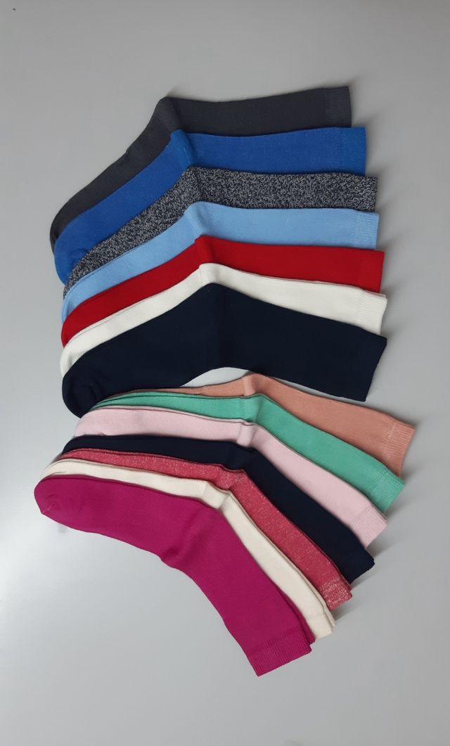 calcetines nuevos en buen algodón, 14 pares