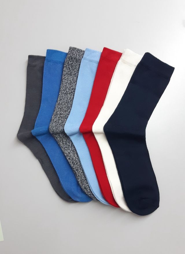calcetines nuevos en buen algodón, 14 pares