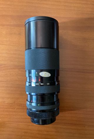 Teleobjetivos y objetivos fotográficos.