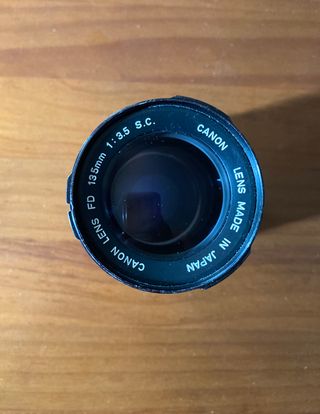 Teleobjetivos y objetivos fotográficos.