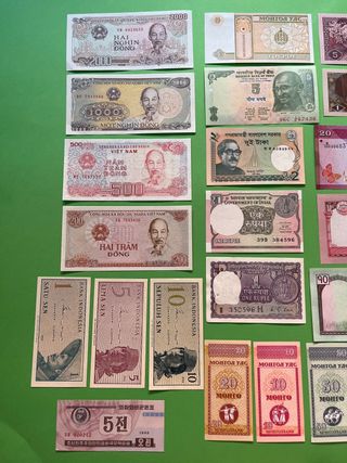 Billetes Asía - monedas € billetes del mundo UNC
