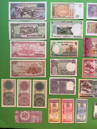 Billetes Asía - monedas € billetes del mundo UNC